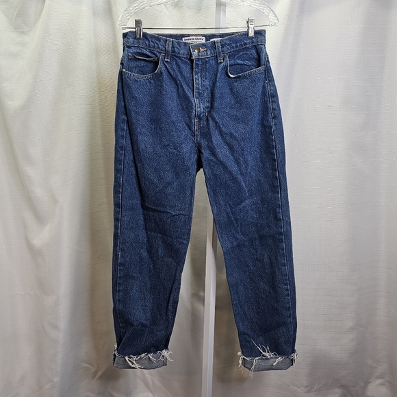 American Apparel High Waisted Cotton Jeans Size 30 - Picture 1 of 8
